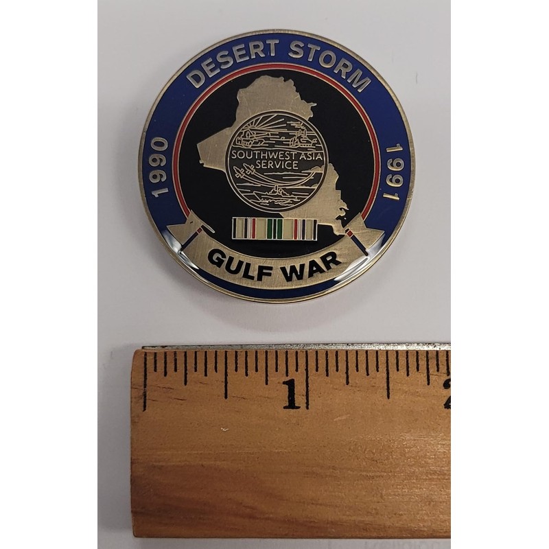 US Navy Desert Storm/Gulf War Challenge Coin