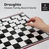 DIVCHI Draughts Game - Traditional Checkers Board Game for Children