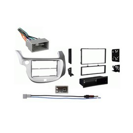 Harmony Audio Compatible with Honda Fit 2009 2010 2011 2012 2013 2014 Multi DIN Aftermarket Stereo Harness Radio Install Dash Kit