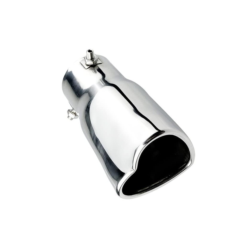 OtpOutopa Car Exhaust Tip 2.5 inch Inlet, Universal Car Exhaust
