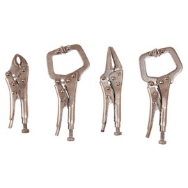 Amtech C1660 Mini Locking Plier Set, 4-Piece