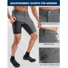 Nepest Mountain Bike Shorts Men's Short MTB Shorts Padded 3D