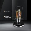 MHW-3BOMBER 58mm Coffee Tamper, Self-Leveling Espresso Tamper with 2-Spring Auto-Rebound,