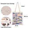 FEELMEM Girls Cheerleading Tote Bag, Cheerleader Gift, Cheerleader Gift, beige