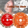 Red Diamond Cutting Blade Angle Grinder Disc Saw Blade Grooving