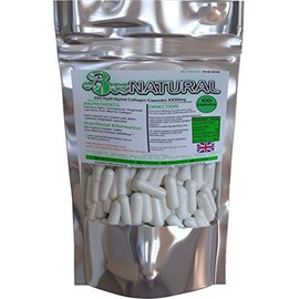 100 Hydrolyzed Collagen Capsules 1000mg Bee-natural