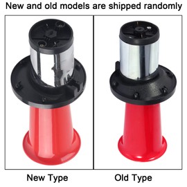 Car Horn 12 V 110 DB, Antique Vintage Old Type Vehicle Boots Self Truck Loud Warning Horn Siren AHH OOO GAH AHOOGA OOGA OOGA (Red) Reusable Packaging