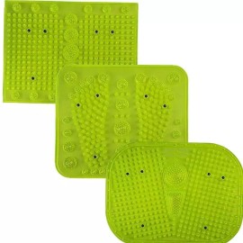 FOOT 발지압판 건강 발 지압매트 마사지 지압발판 [2080지압매트] Foot Pressure Relief Health Foot Massage Acupressure Mat [2080 Acupressure Mat]