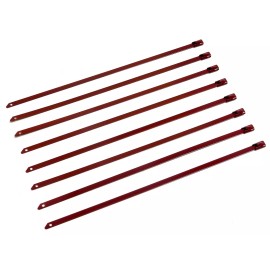 Unbranded X6 UNIVERSAL 8" STAINLESS STEEL ZIP TIE CABLE FOR DOWNPIPE INTERCOOLER PIPING PR