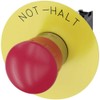 Siemens 3SU1150-1HB20-1CH0 Emergency Stop Switch, Mushroom Button Front Ring Metal,