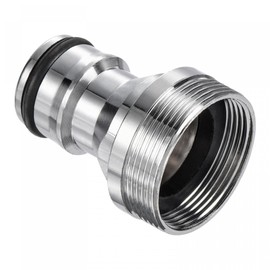 sourcing map Quick Release Garden Nickel-Plated Outdoor Socket M22x1 Male M24x1 Silver Tone