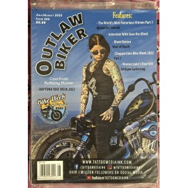 Outlaw Biker  Magazine Issue 233  July August 2022  Daytona Bike Week Sealed Pkg