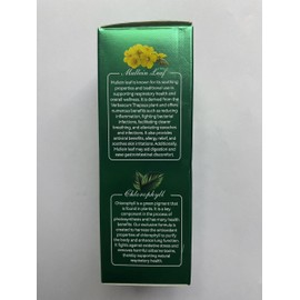 Mullein Drops, Mullein Leaf Extract Drops Respiratory Support,Mullein Drops for Lung Cleanse,Mullein Herbal Supplements Drops for Fast Absorption