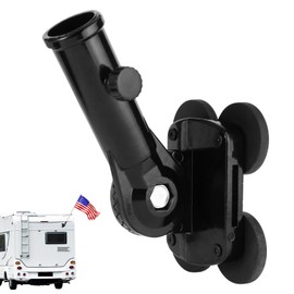 Everlling Magnetic Flag Pole Holder for Outside RV/Truck,180° Adjustable