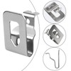 4 Pcs Replacement Belt Clips for Drill Drivers - Stainless