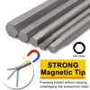 GZLFH 11-Piece Bit Long 150 mm, Bit Set Long Magnetic