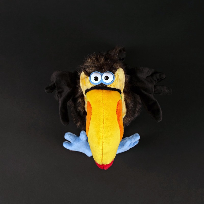 Sigikid 42977 Chakka Toucan Cuddly Toy Kikeriki