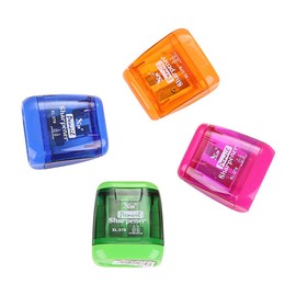 BOGEEL Classical Double Hole Mechanical Pen Pencil Sharpener Stationery Office Student,Plastic