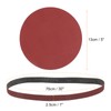 sourcing map 24pcs 1 x 30" Sanding Belts 4pcs Each
