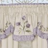Touch of Class Lavender Rose Insert Valance Window Treatment