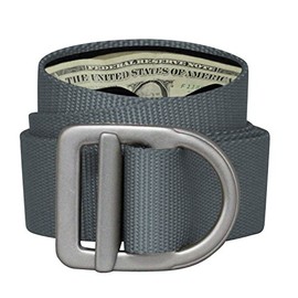 Bison Designs 540A GRA Delta Travel Belt, Graphite, 38"