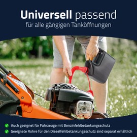 Hünersdorff Standard Fuel Canister for Petrol, Diesel and Other Hazardous Goods, Made in Germany, TÜV-Tested, Standard, 3 L