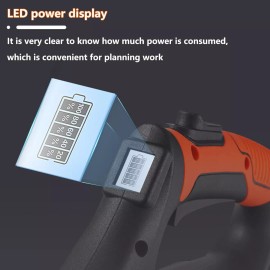 2500W Cordless Weed Eater Electric Brush Cutter Lawn Edger Grass String Trimmer