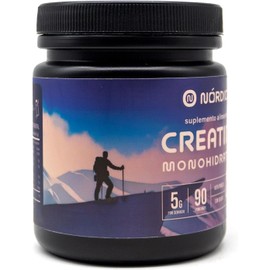 Nórdico® - Creatina Monohidratada, Alta Pureza, Sin Sabor, 100% natural, 90 porciones 450 gramos.