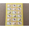 Curious George Stickers~Sheet Is 11” X 7 1/2” ~Includes 18