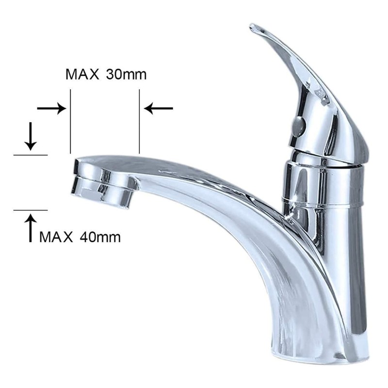 Mixer Tap Hose Connector, Kitchen Garden Tap Hose Pipe Snap