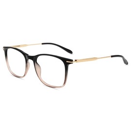 Firmoo Reading Glasses 2.0, Blue Light Blocking Reading Glasses for Men/Women, Square Computer Reader Glasses +2.0 magnification, Reduce Eye Strain Fatigue Anti Glare Bluelight Blocker