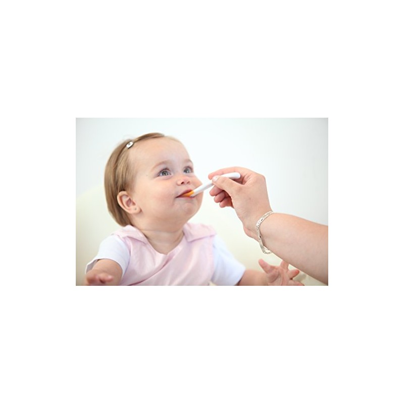 kidsme(キッズミー) あちちセンサースプーン 2本セット 温度で色が変化し熱さをお知らせ ライム