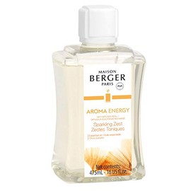 Aroma Energy - Fragrance Refill for Lampe Berger Ultrasonic Electric Mist Diffuser - 475 milliliters - 16 Fluid Ounces - Made in France