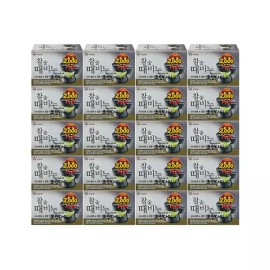 Mugunghwa 무궁화 때비누 참숯 90g x20개 Mugunghwa Tea Soap Charcoal 90g x 20 pieces