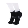 On Men's Ultralight Low Sock, Black/White, XL