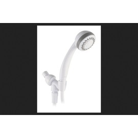 Oakbrook White PVC 3 Settings Handheld Showerhead 1.8 gpm