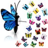 Epakh Tachuelas de Mariposa Decorativas con Efecto 3D, Multicolor, 30