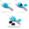 ABITAX 0510 Tag Light, Ultra Small LED Light, Key Holder,