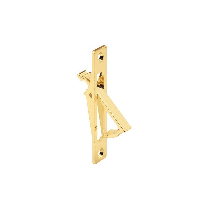 Prime-Line Products N 6768 Pocket Door Flush Pull, Brass Plated