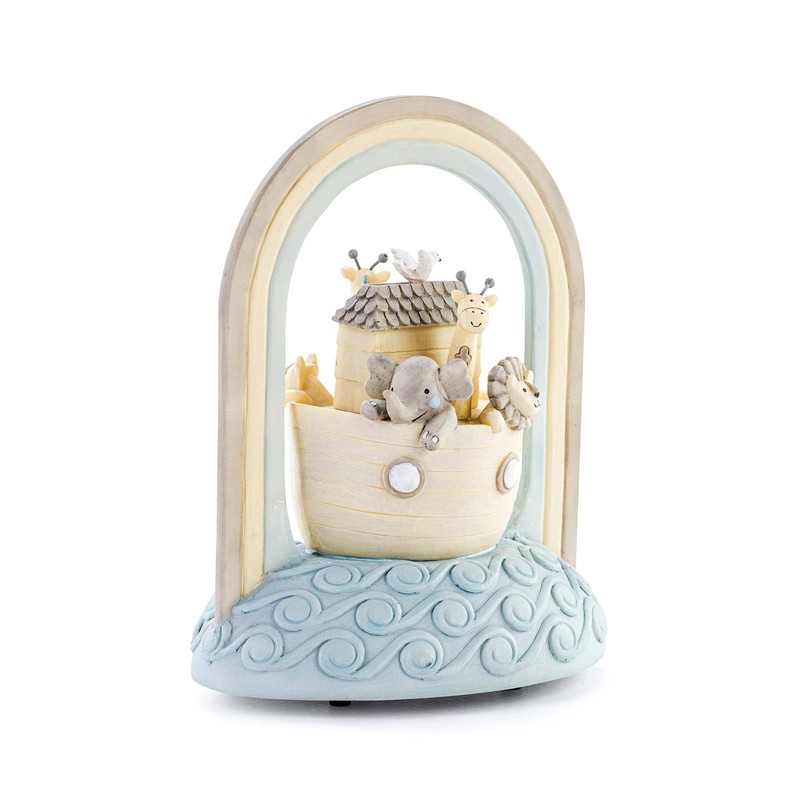 DEMDACO Noah's Ark Blue and Yellow 6 x 5 x