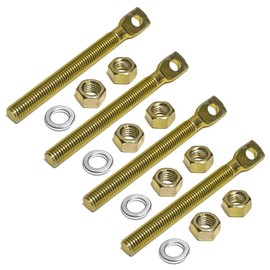 Pro-PeePi Meyer 09124 & Western 90493 Snow Plow Trip Spring Eye Bolt 5/8" (Pack of 2)