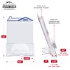 Calendars and More House Shaped, Clear Acrylic Brochure Holder with