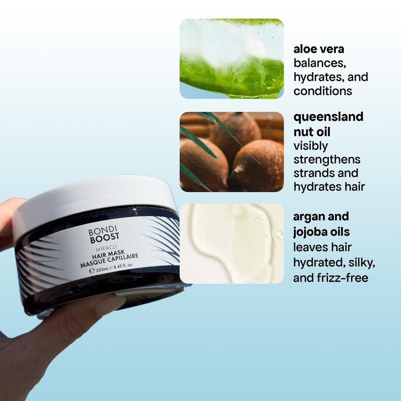 MIRACLE HAIR MASK - deep treat + improve split ends