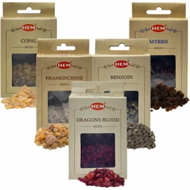 TRUMIRI Dragon's Blood Benzoin Copal Incense Variety Pack (3 Sets of 30g Each)