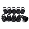 Zhupoub (10 Pack) Chain Link Fence Loop Caps, 2"(1-7/8" OD)