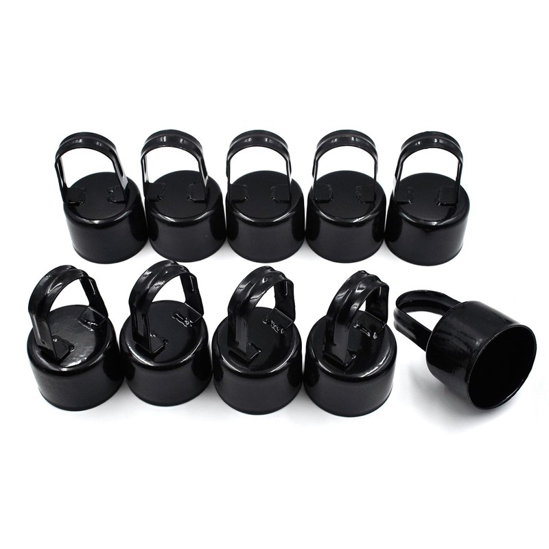 Zhupoub (10 Pack) Chain Link Fence Loop Caps, 2"(1-7/8" OD)