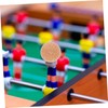 Kisangel 3pcs Regulation Foosball Balls Cork Balls for Enhanced Playing