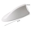 2 Pack Universal Shark Fin Car Roof Antennas with AM/FM