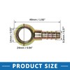 A ABSOPRO 2 x 8 mm Inner Diameter Hose Barb
