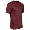 Champro Men's Vision Lightweight Polyester T-Shirt Jersey, Cardinal, Medium